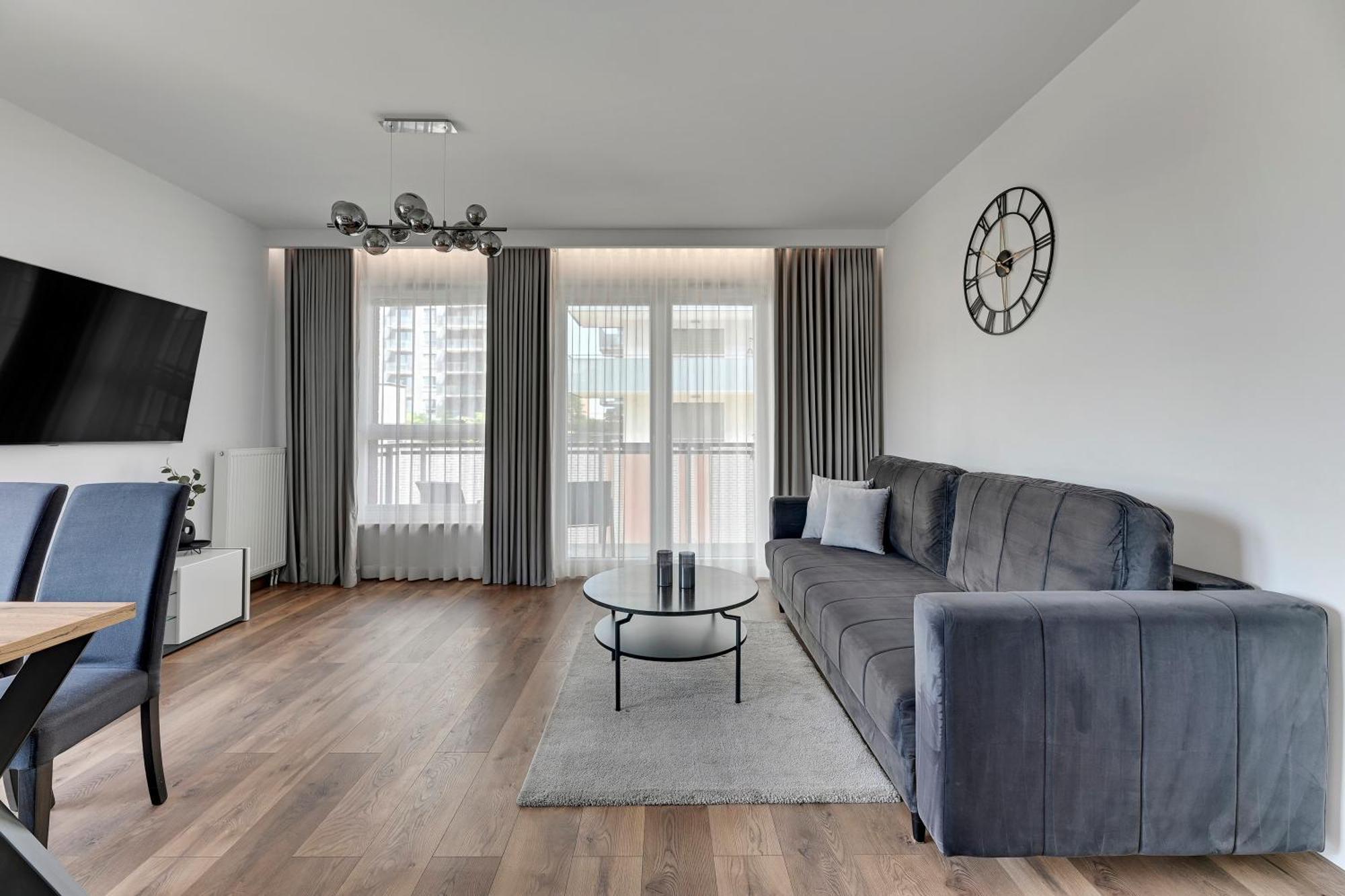 Bastion Walowa City Center & Parking By Downtown Apartments 그단스크 객실 사진